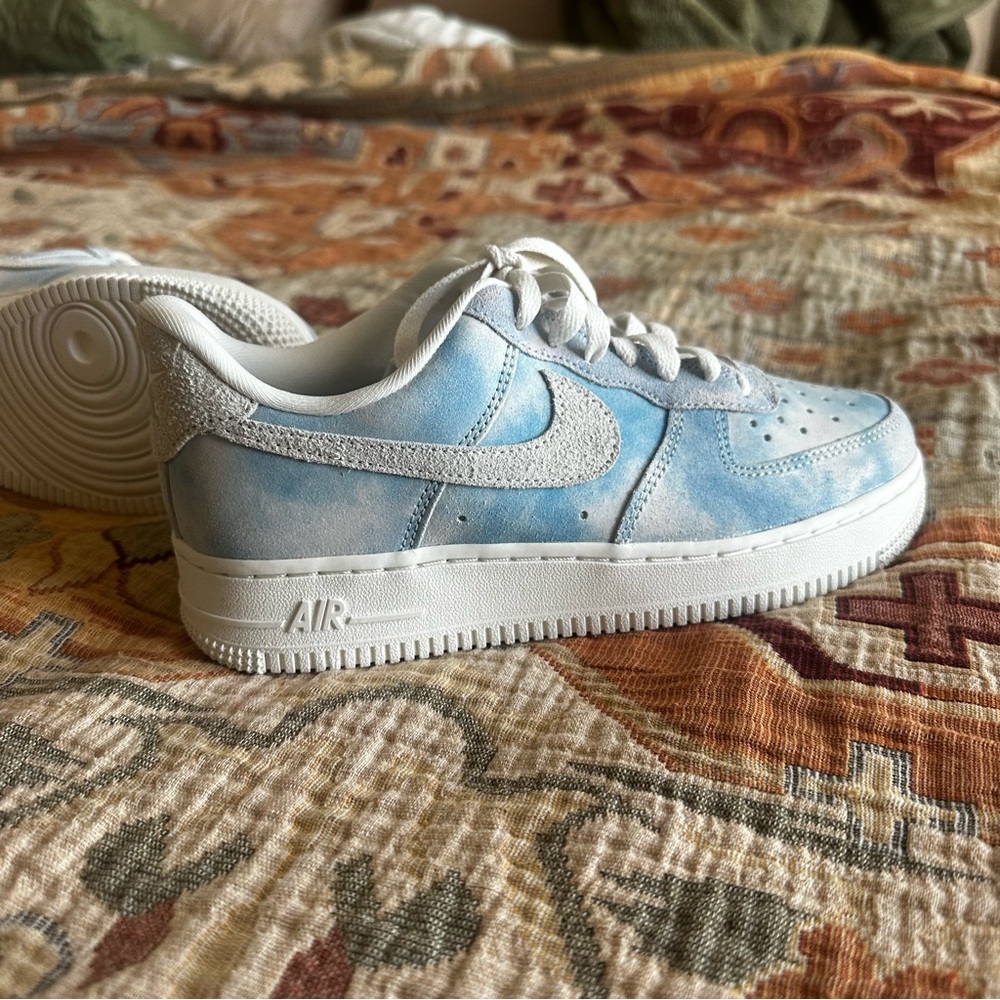 NEW Air Force 1 Low Clouds Celestine Blue, women’s size 7